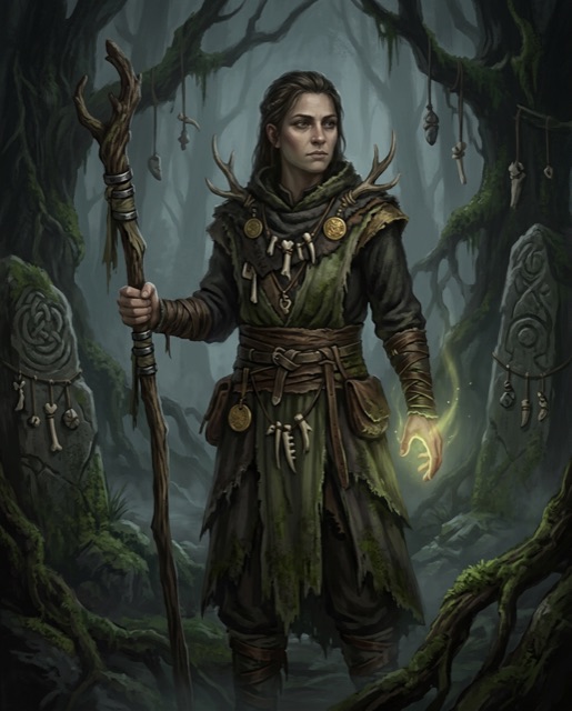 Druid class portrait